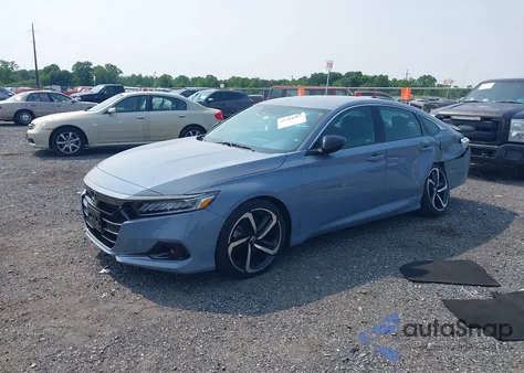 2022 Honda Accord Sport z USA, uszkodzony, nr VIN 1HGCV1F34NA042728